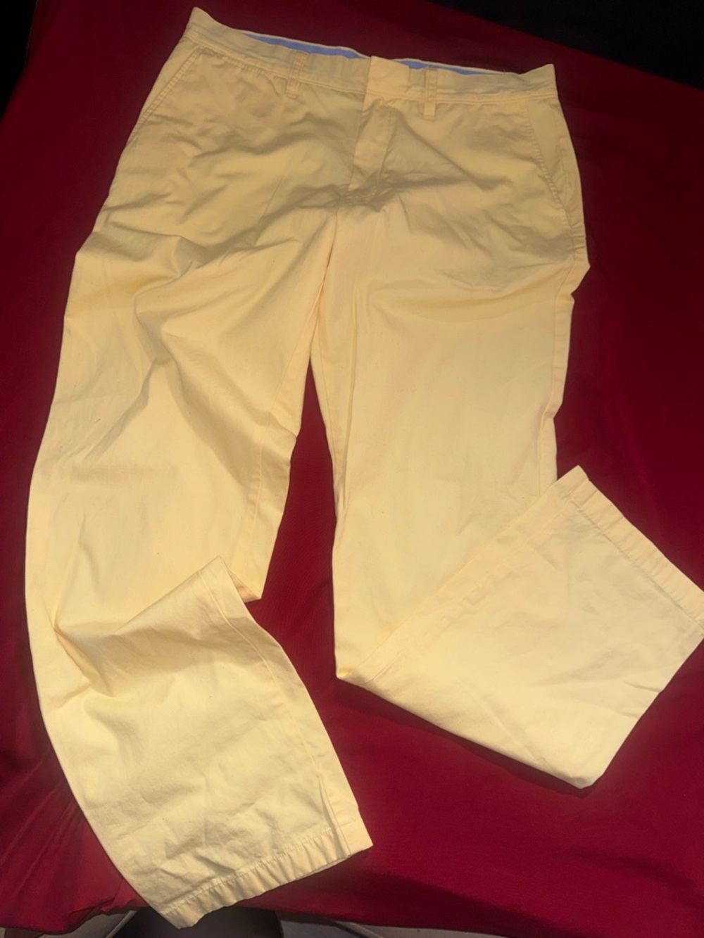 J. Crew Yellow Men's Chinos
